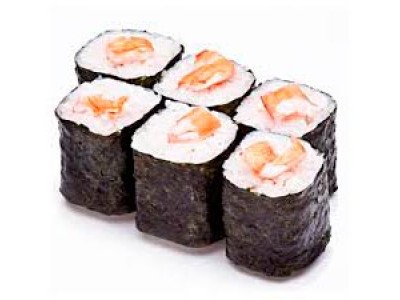 Ролл с тигровой креветкой